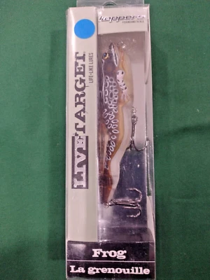 Koppers LiveTarget Frog Lures Topwater Walking Frog Fishing Lure - Image 1 of 3