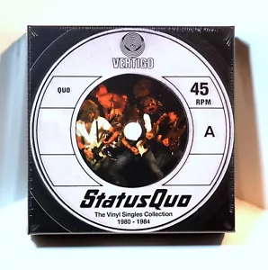STATUS QUO The Vinyl Singles Collection 1980-1984 12 x 7" 45rpm BOX SET Sealed - Picture 1 of 2
