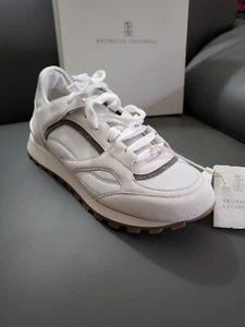 1495$ Brunello Cucinelli Women's Suede Sneakers Sz:US 9.5/40.5 EU.Made In Italy  - Picture 1 of 19
