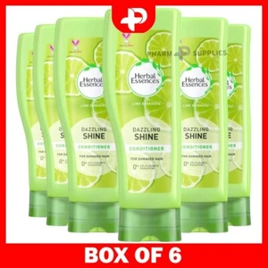Herbal Essences Dazzling Shine Conditioner For Damaged Hair 400ml Pack of 6 - Picture 1 of 6