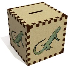 'Green Lizard' Money Boxes / Piggy Banks (MB020945)