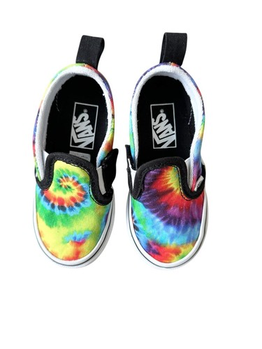 Sneakers Vans Off The Wall bambini unisex taglia US 7 5 scarpe slip on tela tinta unita