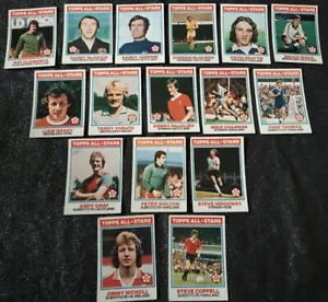Topps All*Stars Football Trading Cards 1978-16 cards-SOME RARE CARDS! See Desc. - Picture 1 of 14