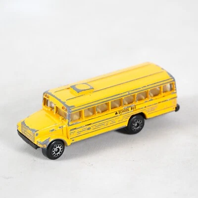 Motor Max Yellow School Bus Diecast Car Toy Model Vehicle 1:64 6033 Loose - Image 1 of 4