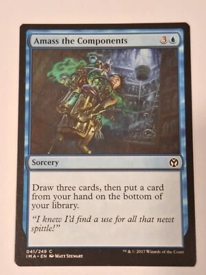 Amass the Components - Iconic Masters - Magic the Gathering MTG Nice! - Image 1 of 2