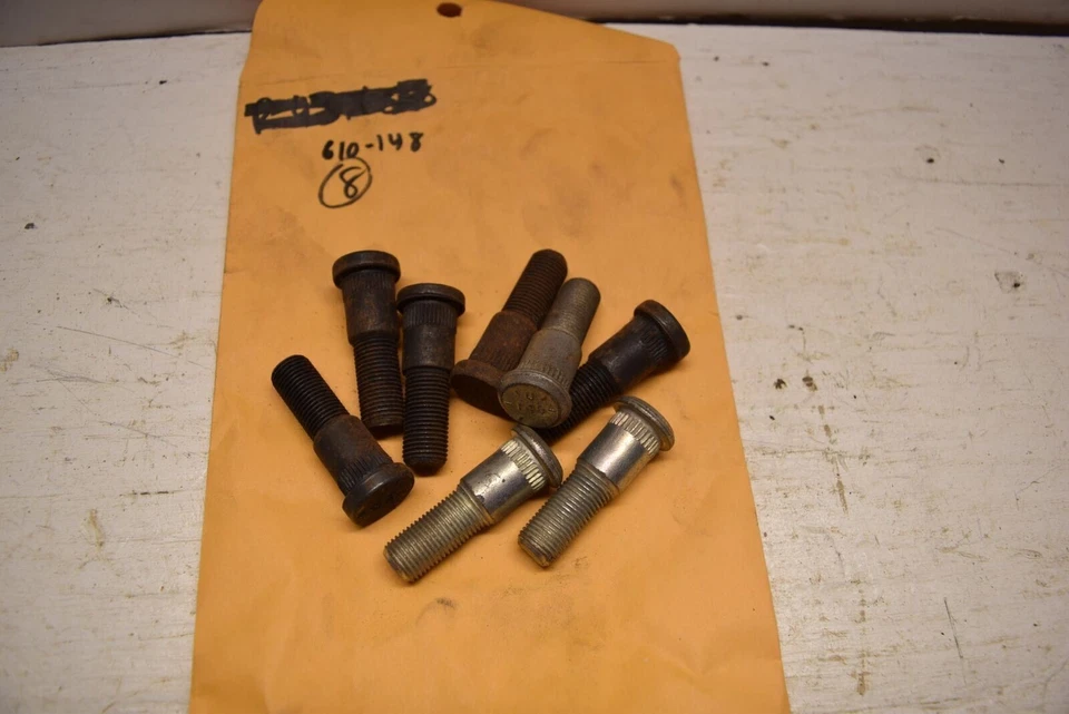 8x NOS Dorman 610-148 Front Wheel Lug Stud F-100 Bronco LTD Galaxie Marquis C72A - Image 1 of 1