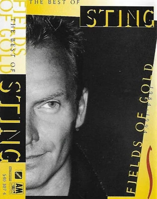 Sting ‎Fields Of Gold: The Best Of Sting 1984 - 1994 CASSETTE ALBUM POP ROCK  - Image 1 of 4