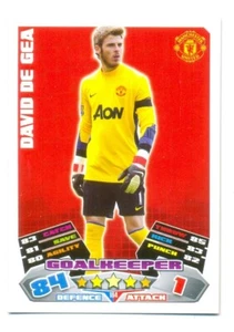 2011/2012 Topps Match Attax Common Card - 164 - David De Gea- Manchester United - Picture 1 of 1