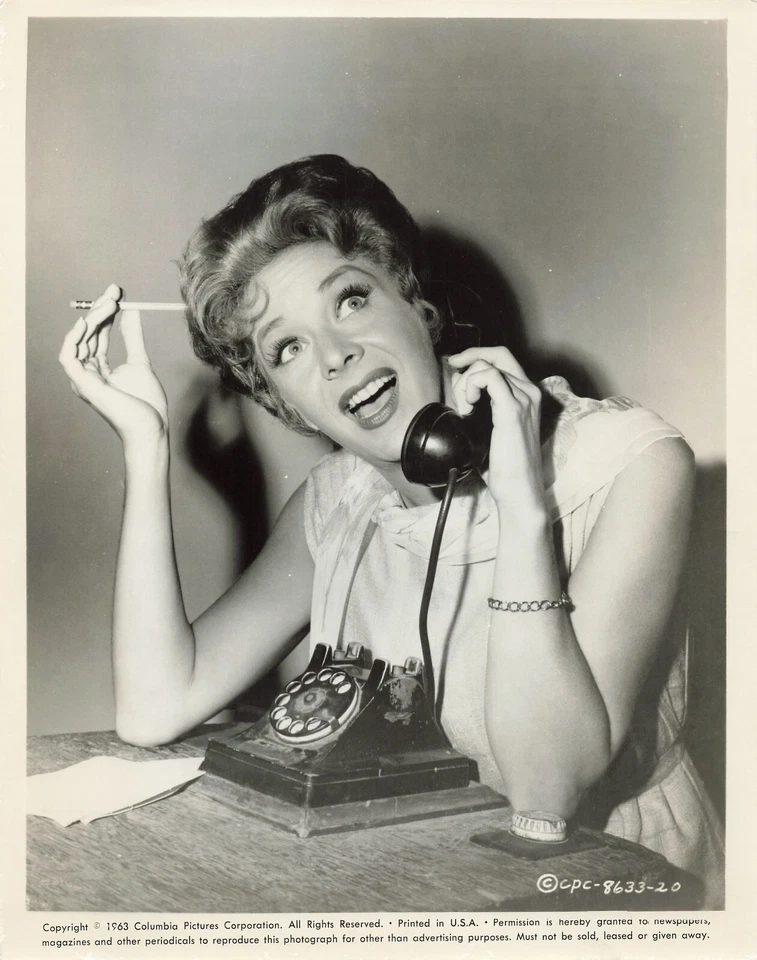 Foto de prensa de películas Carol Burnett 1963 8x10 Young Studio Pin Up Image *P89c Foto 1 de 2