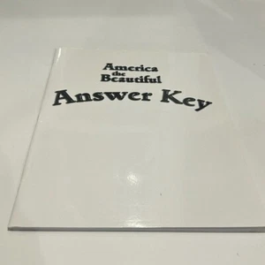 Notgrass America the Beautiful Answer Key Booklet Homeschool 2011 History - Picture 1 of 7