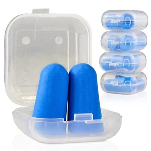 Ear Plugs x10 Noise Cancelling Soft Foam SNR 35 dB Ear Plug for Sleep and Work - Picture 1 of 5