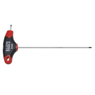 Klein Tools JTH6E08BE 1/8-Inch Ball Hex Key Journeyman T-Handle 6-Inch - Image 1 of 4