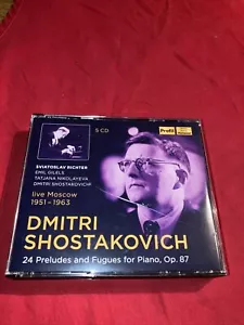 Schostakowitsch: 24 Preludes and Fugues; Gilels; Nikolajeva; Richter; 5 CDs 0935 - Bild 1 von 4