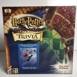 Harry Potter The Chamber Of Secrets Trivia Game Complete With Figurines 2002 - Picture 1 of 24