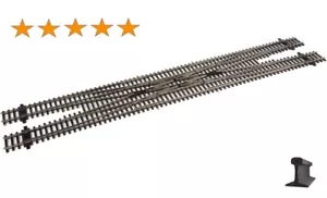 Walthers HO Scale ~ Code 83 Nickel Silver DC & DCC ~ #6 Double Crossover ~ 83051 - Picture 1 of 5