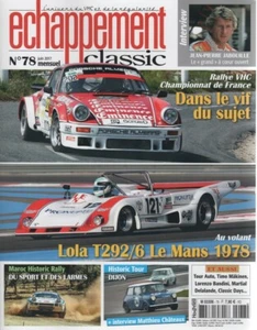ECHAPPEMENT CLASSIC 78 LOLA T292/6 24H MANS 1978 JABOUILLE TOUR AUTO CLASSIC DAY - Imagen 1 de 2