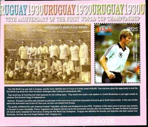 #9096 MALDIVES 2005 FOOTBALL SOCCER 1st WORLD CUP URUGUAY 1930 S/S YV 567 MNH - Picture 1 of 1