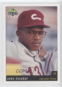 1991 Classic Best Clearwater Phillies John Escobar #16