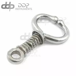 Antiker Bullen Nasenring Blei Bulldogge gefedert Bauernhof Vieh DDP - Bild 1 von 3