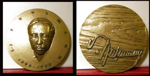 Rare bronze Art Medal Ruhlmann Interior Design Furniture Art Deco - Picture 1 of 2