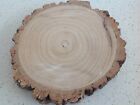 Natural Wood Log Slice  Rustic Wedding Table Centerpiece Cake Stand 20-24cmx 3cm