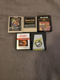 Lot Of 5 Atari 2600 Games, *TESTED*