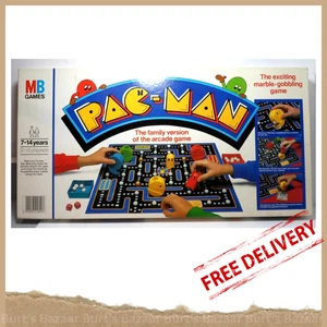 Pac-Man Juego de Mesa 1980 Familia Juego de Mesa Videojuego Clásico - Imagen 1 de 13