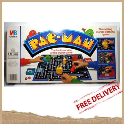 Pac-Man Board Game 1980 Family Board Game Classic Video Game - Image 1 of 4