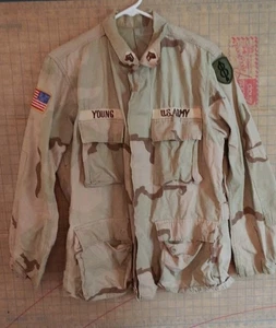 US Army Three Colour Desert Camo Combat Jacket - Picture 1 of 4