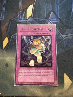 ITALIAN YUGIOH Karma Cut SOI-EN053 Ultimate Rare Unlimited MP - Image 1 of 2