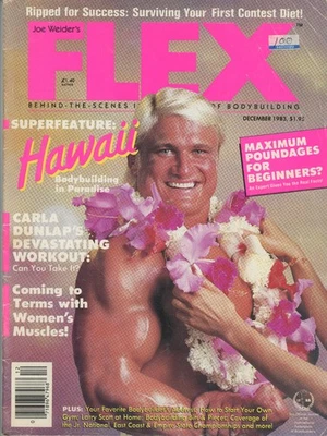Flex Joe Weider's Magazine December 1983 Ripped for Success - Image 1 of 4