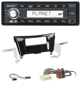 Continental MP3 AUX USB DAB 1DIN Autoradio für Nissan X-Trail 2014-2022 Klavierl - Bild 1 von 10
