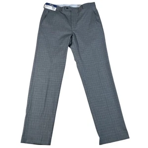 Ralph Ralph Lauren Herren 32W 32L Hose vorne flach grau adrett neu mit Etikett - Bild 1 von 9