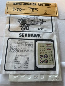 Kit Modelo Seahawk Modelos Esotéricos 1/72, Nuevo (Sellado) - Imagen 1 de 5