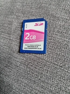 2GB SD Memory Card  - Entire Card Fully tested. - Image 1 of 3