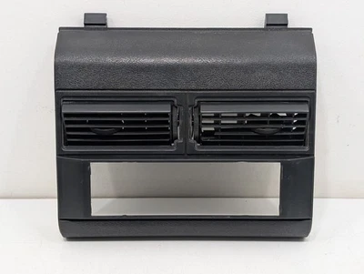 88-1994 Chevy Silverado Center Heat Vent Radio Bezel Dash Trim Panel Black Used - Image 1 of 4