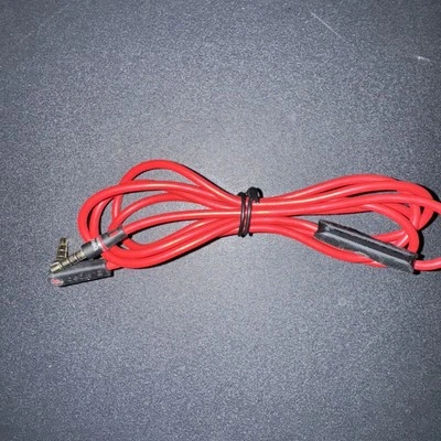 Genuine OEM Beats By Dr. Dre 3.5mm/AUX Cable | Red Gold-Plated (Used, Like New) - Image 1 of 4
