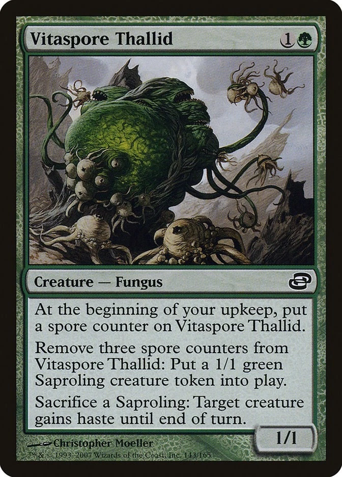 Vitaspore Thallid 143 LP Normal Planar Chaos MTG EN - Image 1 of 1