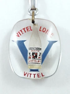SCHLÜSSELANHÄNGER - Bourbon LA VITTELLOISE - VITTEL - Blase MOBILE 3D Flasche Vintage - Bild 1 von 3