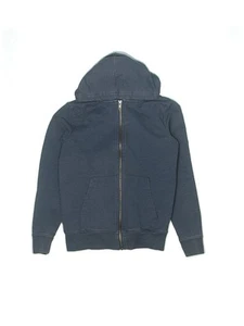 Treasure & Bond Girls Blue Zip Up Hoodie 8 - Picture 1 of 2