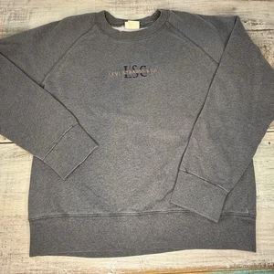 Levi’s grauer Unisex-Pullover mit Rundhalsausschnitt Größe Large gebraucht, in einwandfreiem Zustand - Bild 1 von 5