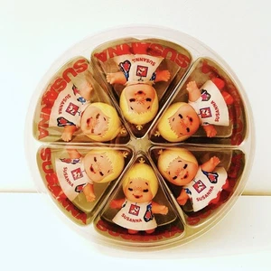 🟠 Susanna Invernizzi Torte 6 Puppen Effekte Lagerfund 70er Jahre - Bild 1 von 10