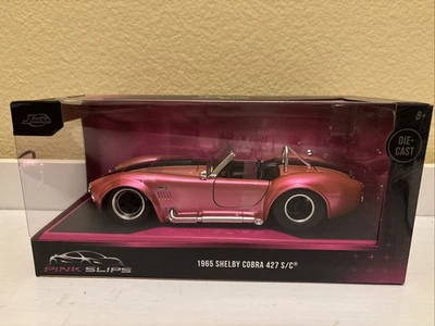 Jada Pink Slips - Shelby Cobra 427 1965 S/C - Die-Cast escala 1:24 Foto 1 de 4