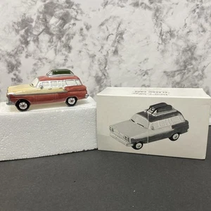 Dept 56 Snow Village Classic Cars Station Wagon 5457-7 - Retired w/ Box - Picture 1 of 6