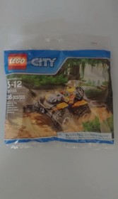LEGO City Jungle ATV 30355 Poly Bag Polybag 4 Wheeler UTV 4x4 Sealed New RETIRED