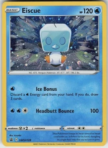 Holo Foil Eiscue SWSH128 Promo SWSH: Sword & Shield Promo Cards - Picture 1 of 2