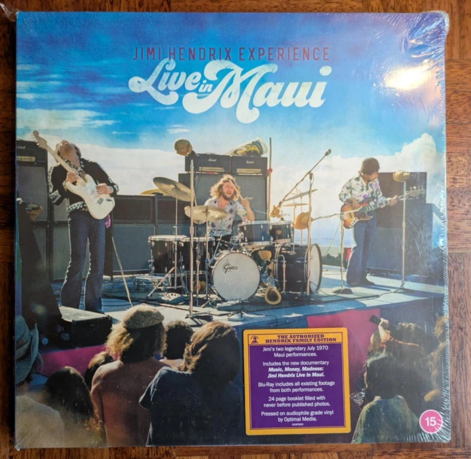 Jimi Hendrix Experience – Live In Maui  [3x VINYL RECORD BOXSET] Brand New - Image 1 of 1