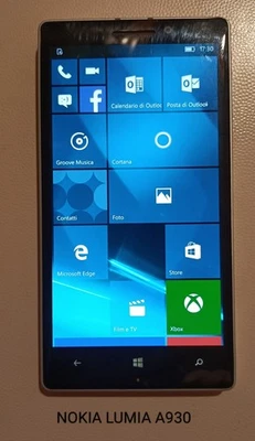 NOKIA LUMIA A930 USATO RAM 2GB MEM 32 GB USATO - Immagine 1 di 4