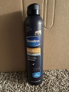 Vaseline Men Spray Lotion, Fast Cooling 24-hour Moisture Non-Greasy 6.5 oz.
