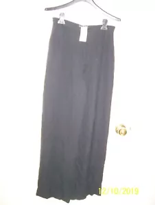 Pantalone donna "Banana Republic" nero 100% seta nuovo con etichetta - taglia 8 - ret. 89,99€ - Foto 1 di 2